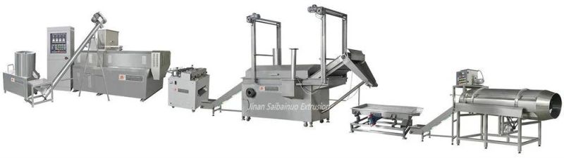 Frying Snacks Food Machine Bugles Chips Production Line