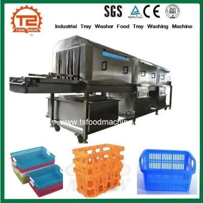 Industrial Tray Washer Food Tray Washing Machine