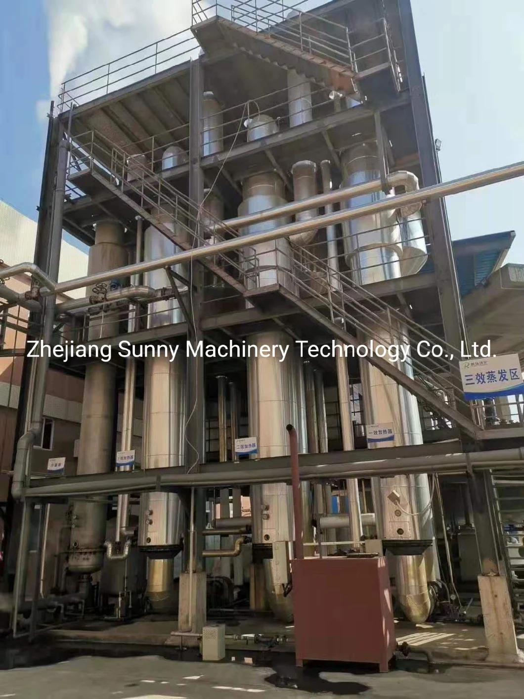 Multi Effect Evaporator for Salty Water Evaporation Crystallization