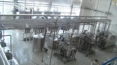 Complete Pasteurized and Uht Milk Production Line