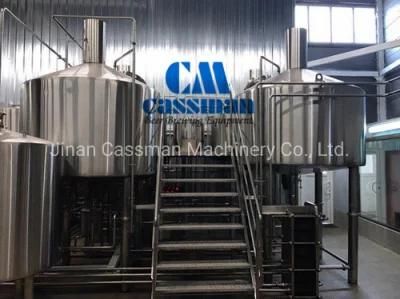 Cassman 2000L Brewhouse System Micro Brewery Craft Beer Production Line