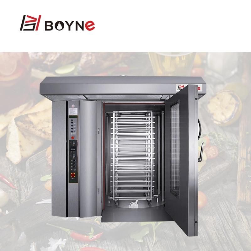 Industrial Baking Bakery 32 Trays Electric Rotary Oven