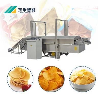 300kg/H Stainless Steel 304 Full Automatic Frozen French Fries Production Line Making ...