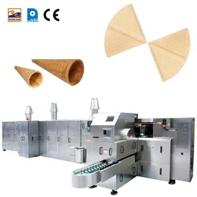 Durable Fully Automatic of 63 Baking Plates 9m Long with After Sales Service Sugar Cone ...