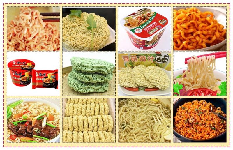 Top Quality Instant Noodles Making Machine Automatic Fried Instant Noodles Processing Line for Sale