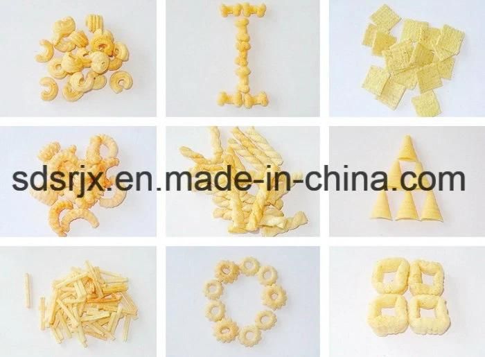 Crispy Flavored Deep Fried Snack Food Processing Line Machine