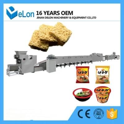 Fried Automatic Instant Noodles Machine Instant Noodle Production Line