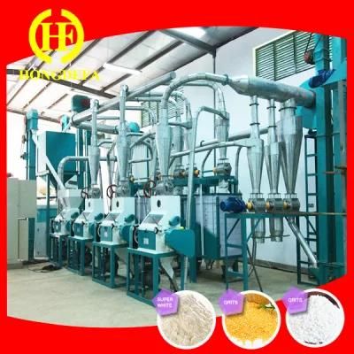 High Quality of 30t Per 24h Maize Flour Milling Machine for Sale