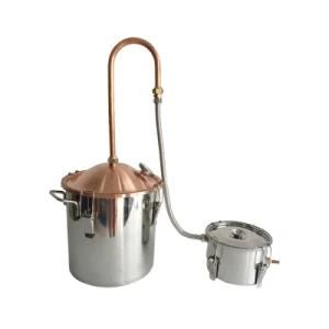 Kingsunshine 10L/3gal Copper Lid Still Home Moonshine Still Distillery