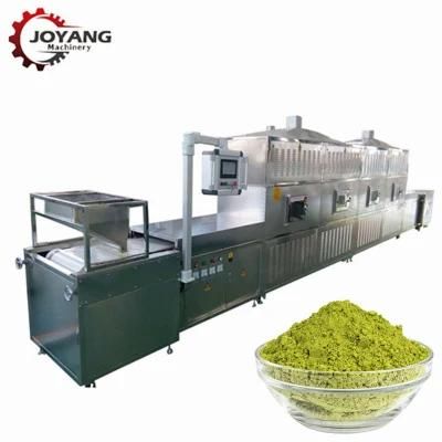 50kg / H Industrial Green Tea Powder Microwave Sterilizing Machine