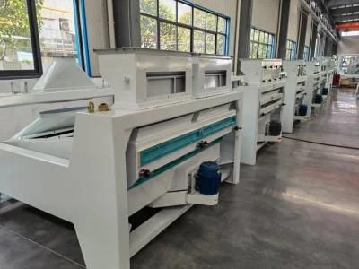 Rotary Cleaning Machine Tqlm125*2 Paddy Rice Pre-Cleaning