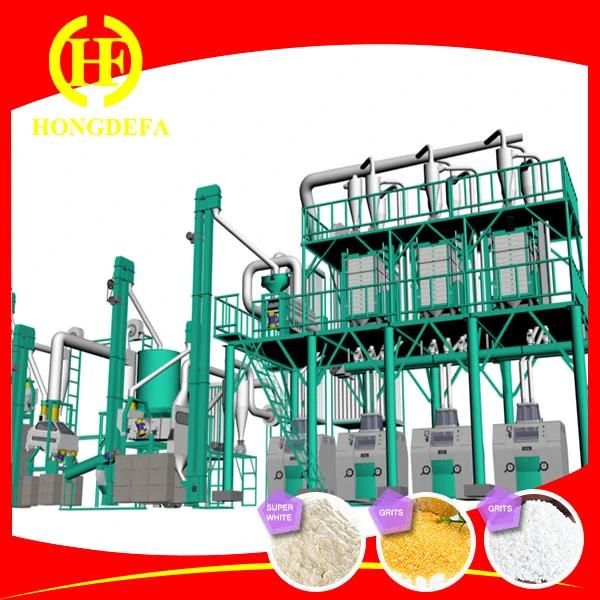 Kenya, Zambia Maize Grinding Mill Machine of 50t Per 24h
