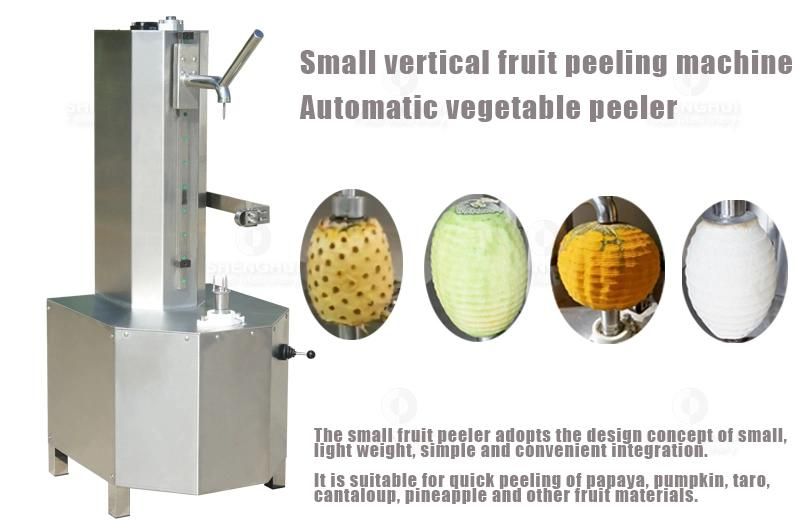 Automatic Fruit Skin Removing Machine Pineapple Grapefruit Peeler