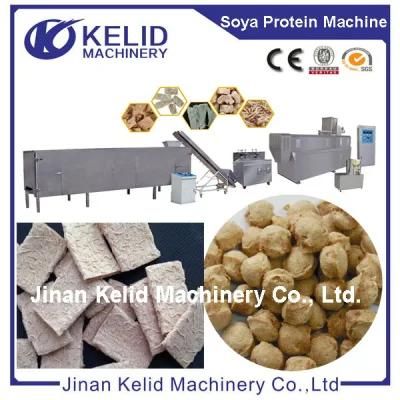 CE Standard New Condition Soya Chunks Extruder Machine