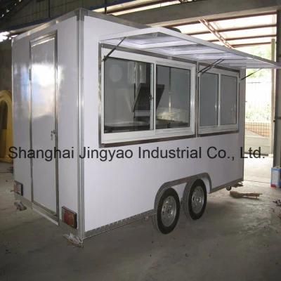 Coffee Food Cart Food Counter Cart Food Sale Cart with Single Door Mobile Food Cart Frozen