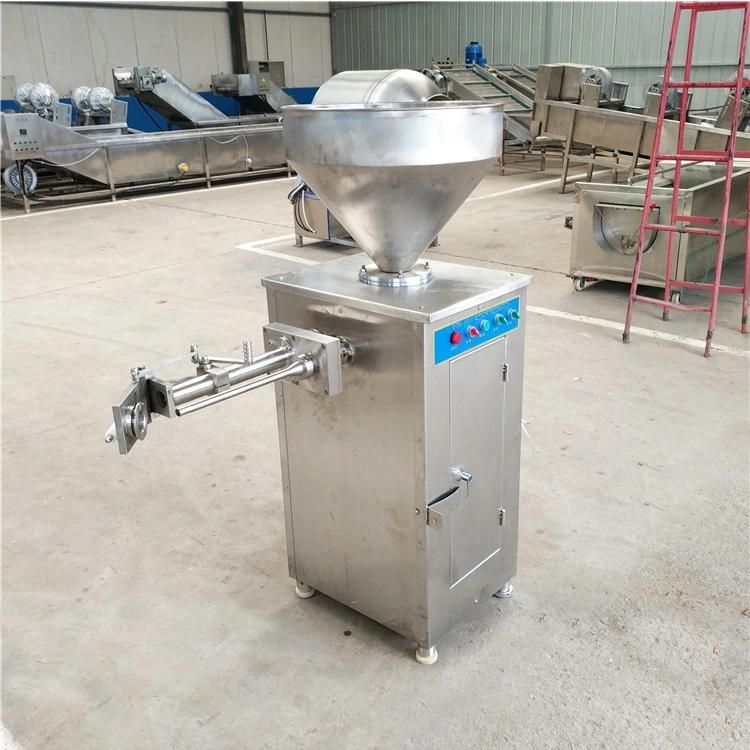 High Capacity Meat Sausage Filler Machine Sausage Filling Twisting Machine Pneumatic Sausage Stuffer