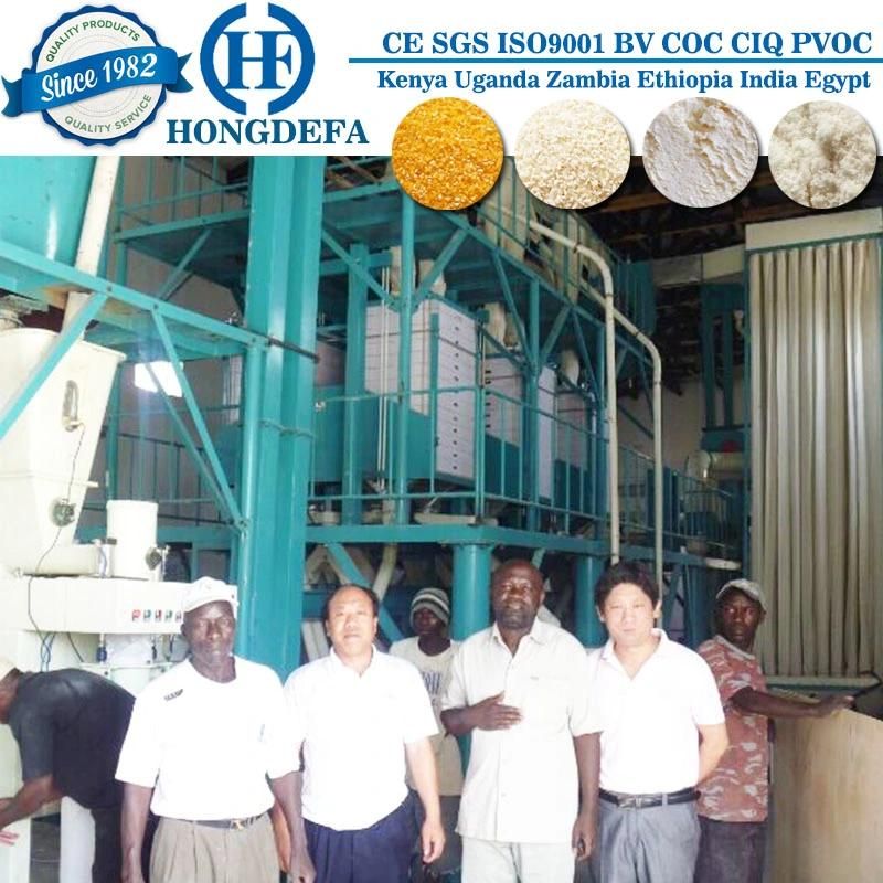 High Quality 10t Per 24h Maize Milling Machines
