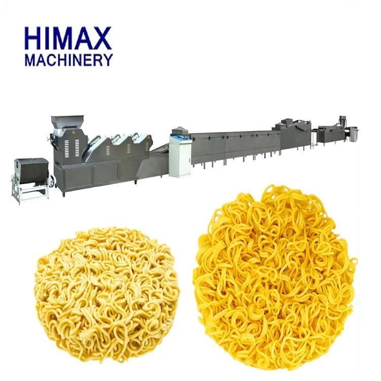 Industrial Fried Round Instant Noodle Production Line Noodles Manufacturing Machine