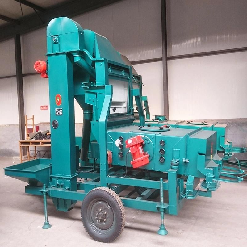 Sorghum Seed Cleaning Processing Machine Air Screen Seed Cleaning Machine