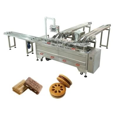 Industrial Sandwich Biscuit Making Equipment Cream Biscuit Machine Price