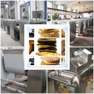 High Capacity Full Automatic Sandwich Biscuit Production Line