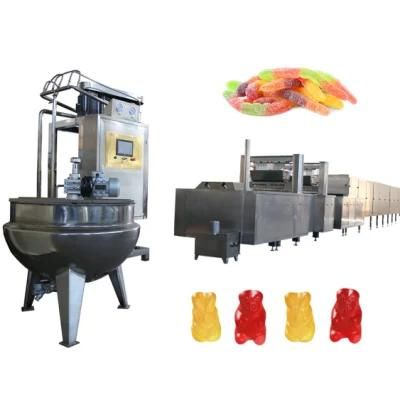 Gummy Candy Pouring Production Line Soft Automatic Candy Making Machine