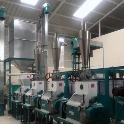 Hongdefa Running 20t/24h Corn Flour Milling Machine