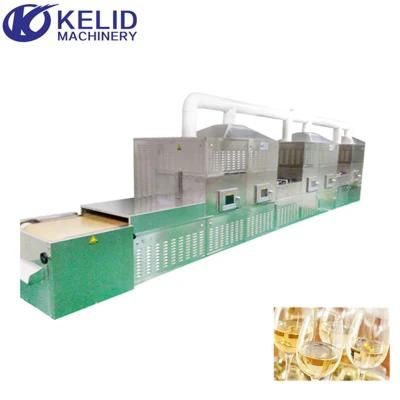 Tunnel - Belt White Wine Vegetable Fruit Drinks Microwave Sterilization Machine