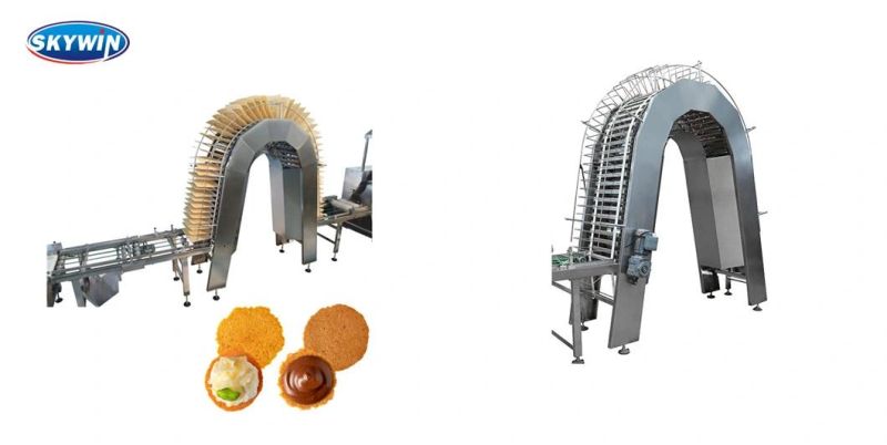 Italian Gelato Machine Automatic Toll Sugar Wafer Cone Production Line