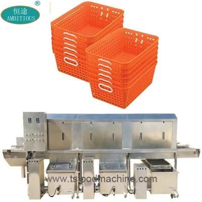 Plastic Crate Machinery Basket Washing Machine