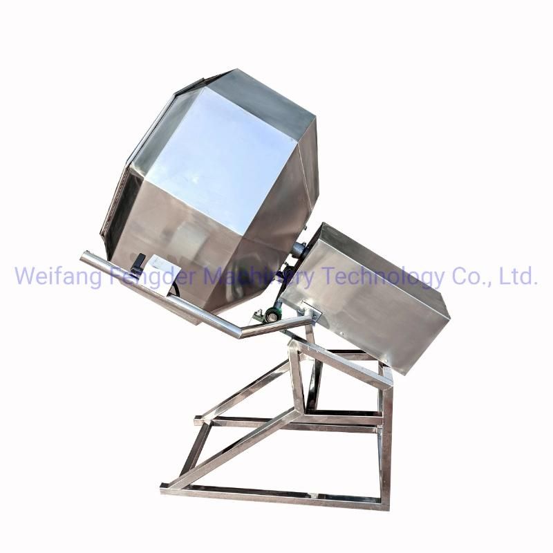 Octagonal Mixer Peanut Seasoning Coating Machine