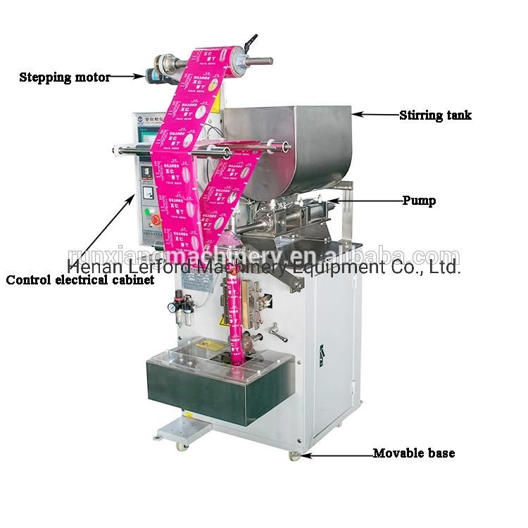 Small Vertical Ketchup Sachet Packing Machine