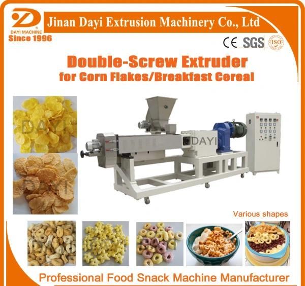 Puff Extrusion Rice Crispies Cereal Machine/Kelloggs Corn Flake Production Line Price