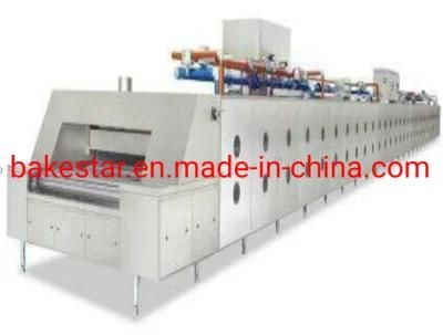 Stainless Steel Automatic Puff Pastry Making Machine with Plait Pastry Make up Line