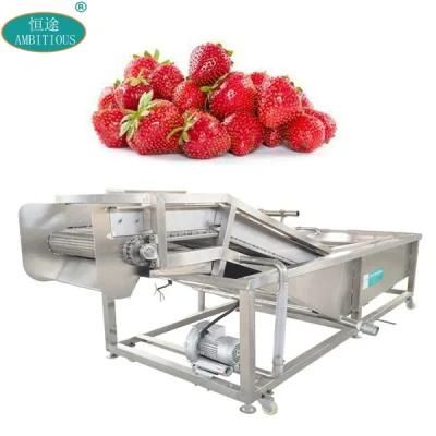 Washing Machinery for Fruit Automatic Strawberry Cleaning Machine