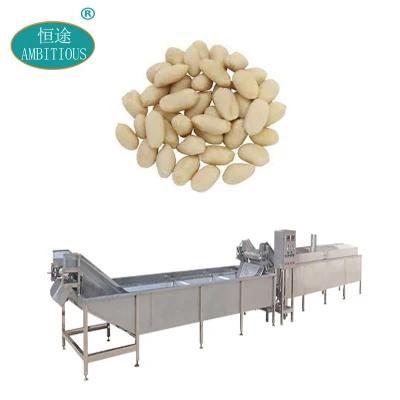 Food Processor Equipment Hot Water Blancher Peanut Blanching Machine