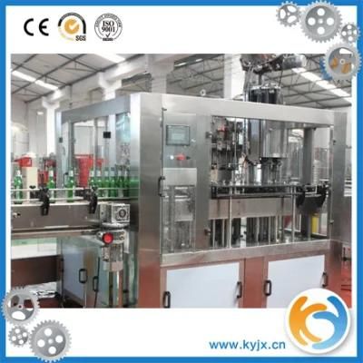 Automatic Soda Water, Carbonated Beverage Filling Machine
