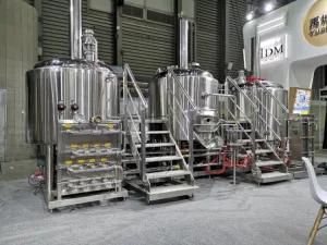 Craft Beer Brewing Equipment 10bbl Industrial Brewhouse Brewery