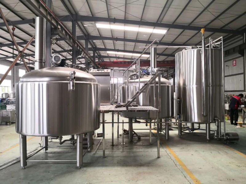 Cassman Turnkey Project SUS304 2000L 20hl Brewery Equipment for Beer Plant