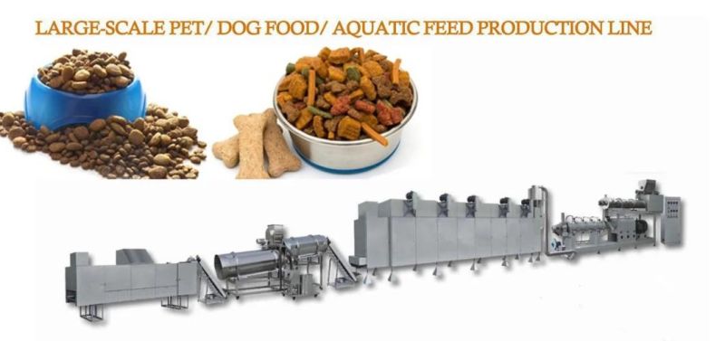 Automated High Quality Extruded Pet Food Production Line