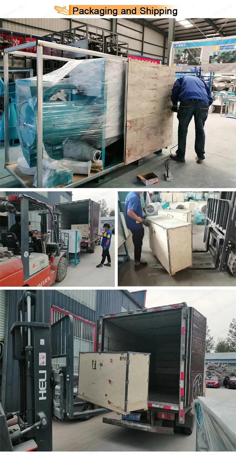 Corn Peeling Grinding Machine Maize Mill Grinder Flour Milling Machine