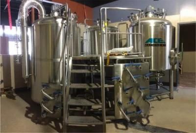 Price of All in One 5000L Commercial Turnkey Beer Brewing Equipment Parts