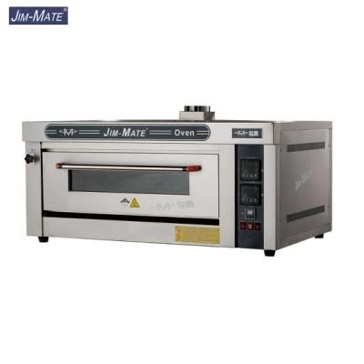 Kitchen Equipment 1 Deck 2 Trays Commercial Gas Oven Bread Cake Oven