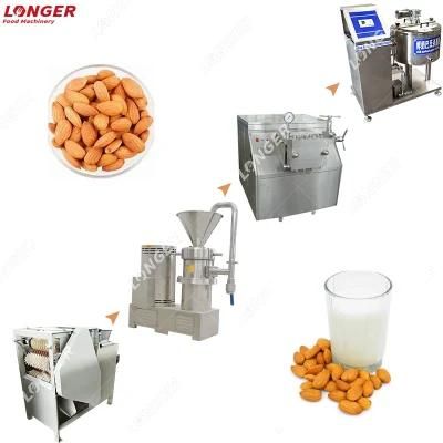 Longer Badam Almond Cow Milk Maker Machine Nut Walnut Peanuts Milk Juice Plant