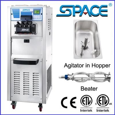 New Design Fruit Frozen Milk Machine 3 Flavors Soft Ice Cream Maker with CE Certificate