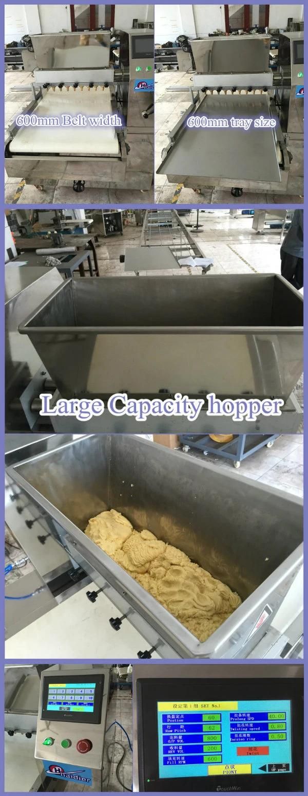 Biscuit Depositor Rotary Mould Machine Wire Cut Cookies Making Machine