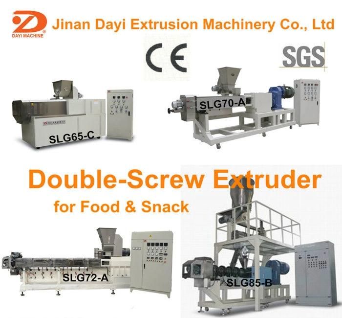 China Jinan Core Filled Snack Puffed Food Extruder Making Machine Cereal Corn Curl Filling Production Line