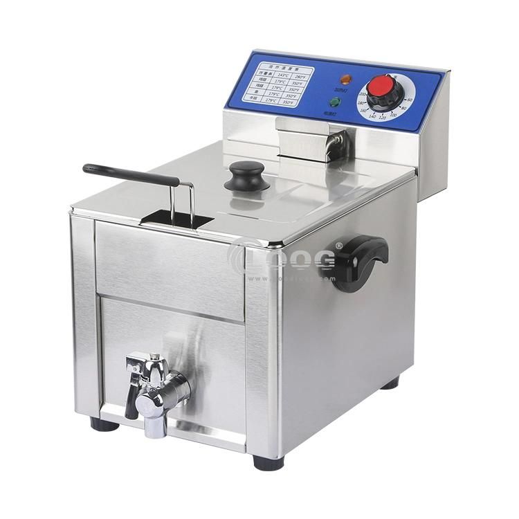 New Style Kitchen Appliance Wholesale Price Professional Benchtop Deep Chicken Fryer Machine for Commercial Restaurant Equipment