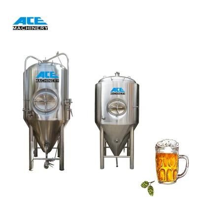 Price of Customize 1000L 2000L Fermenters Microbrewery for Brewing Equipment Conical Beer ...