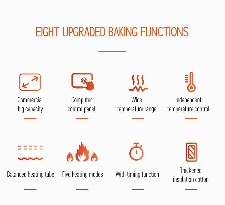 Pizzeria Baking Stove High Temperature Pizza Oven Kitchen Equipment